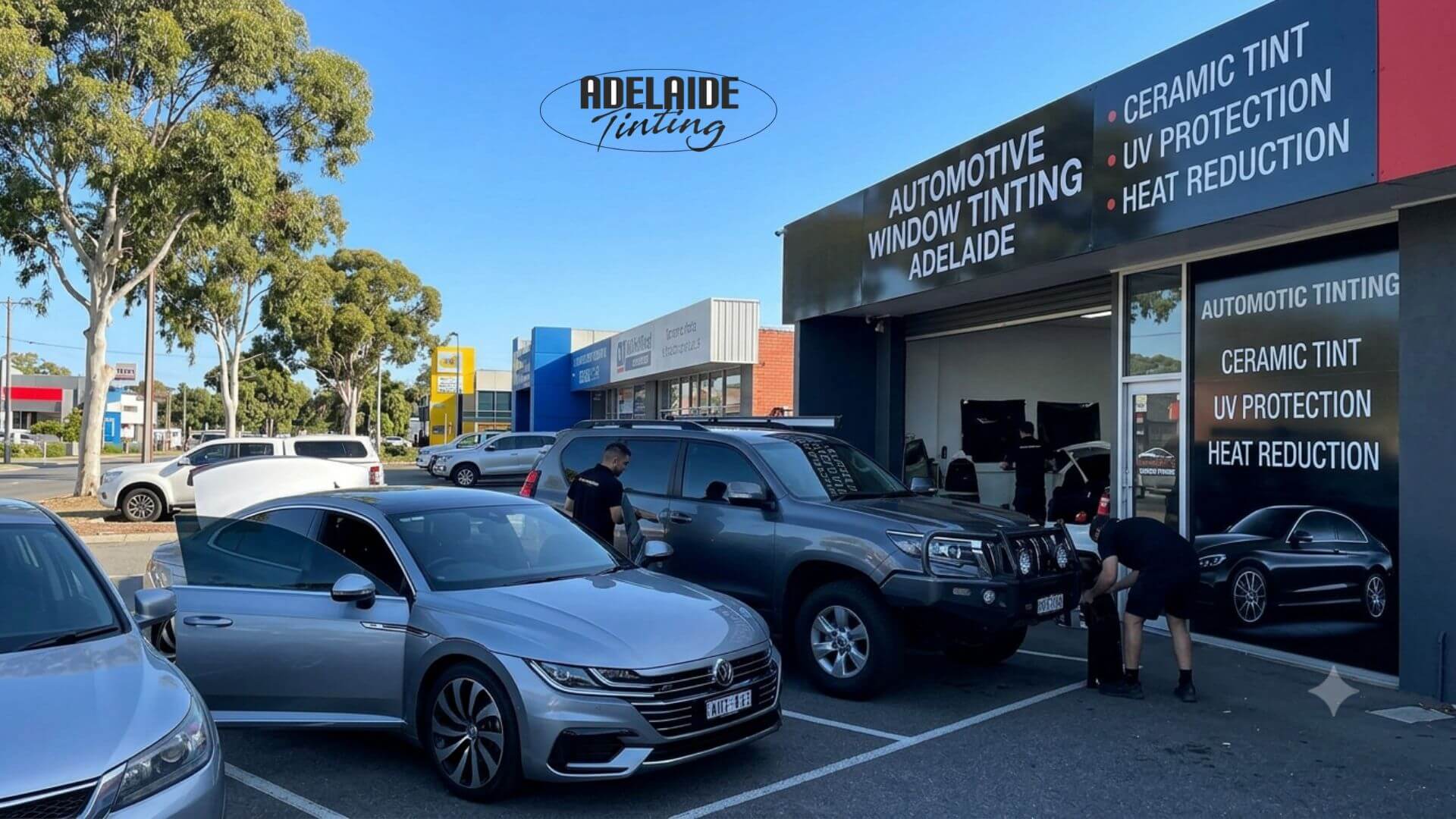 automotive window tinting in Adelaide